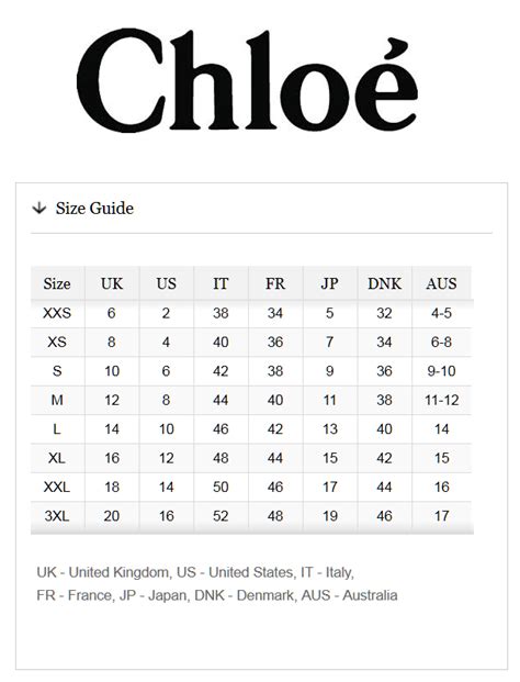 chloe shoe size chart|see by chloe size guide.